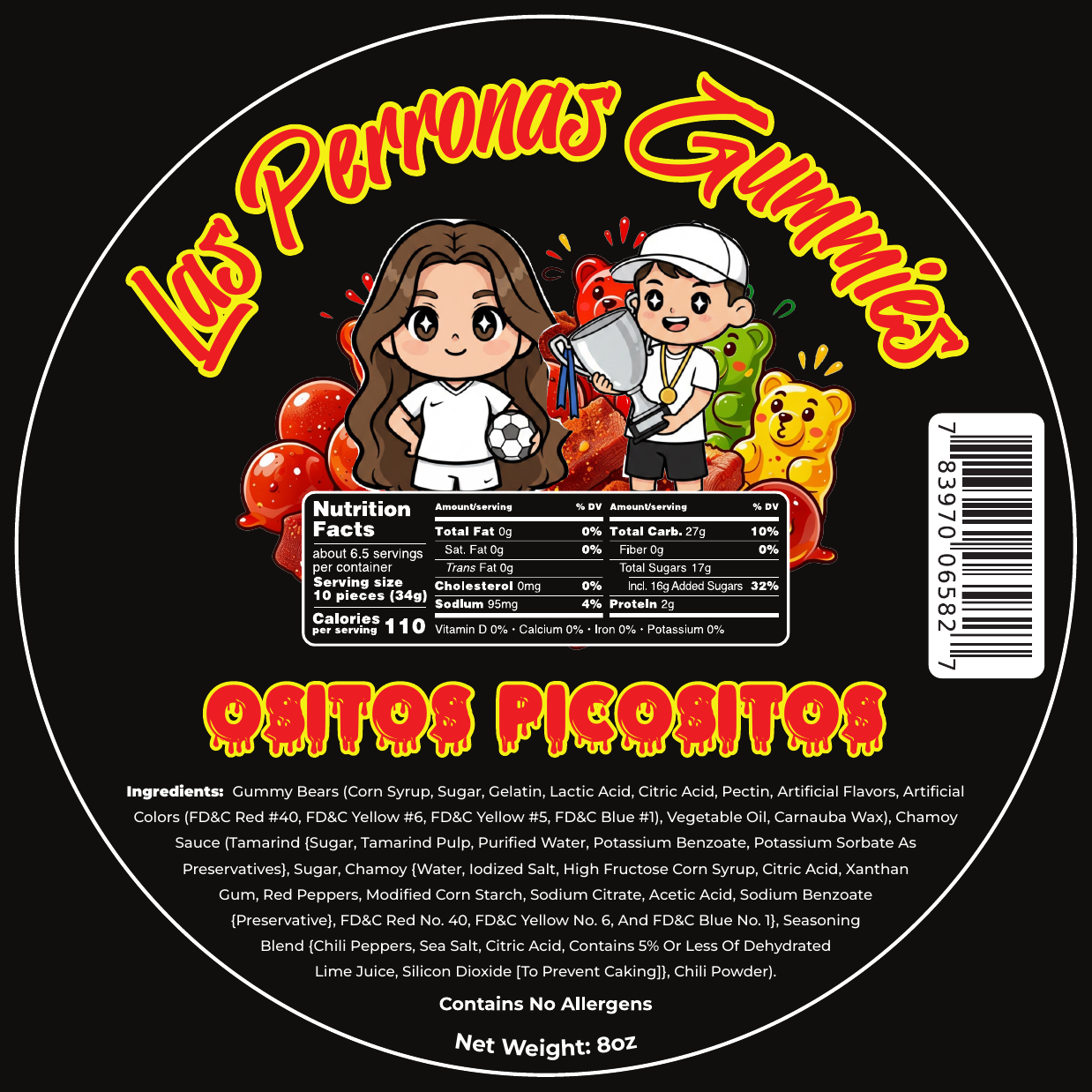 Ositos Picositos — Gummy bears gone perronas